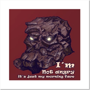 Not Angry Posters and Art